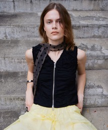 2WAY Knit Flare Bustier/2WAYニットフレアビスチェ（シャツ/ブラウス