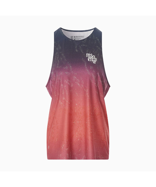 MENASOO(ミナス)の「Unisex Pace Trace Singlet(Tシャツ/カットソー・レディース・ブラウン/パープル/ダークブルー/レッド/ブラック・L/S)」の4枚目の写真