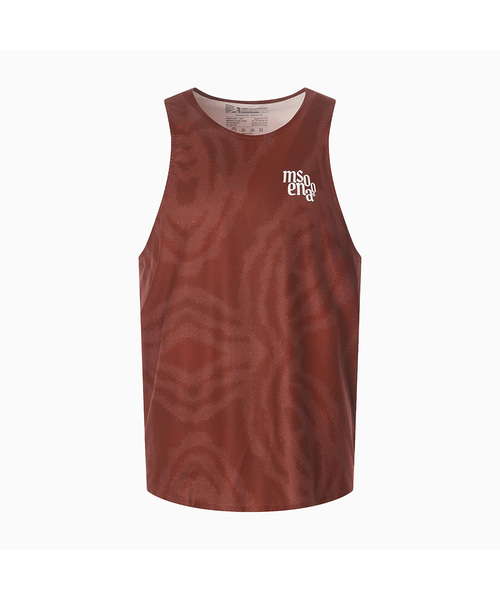 MENASOO(ミナス)の「Unisex Pace Trace Singlet(Tシャツ/カットソー・レディース・ブラウン/パープル/ダークブルー/レッド/ブラック・L/S)」の5枚目の写真