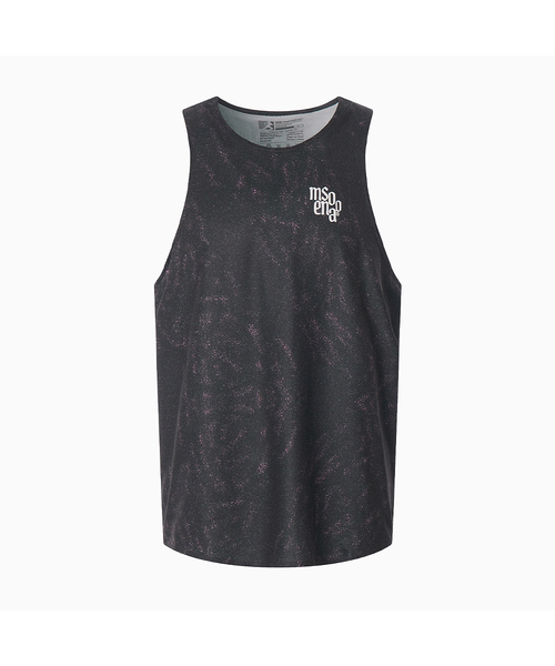 MENASOO(ミナス)の「Unisex Pace Trace Singlet(Tシャツ/カットソー・レディース・ブラウン/パープル/ダークブルー/レッド/ブラック・L/S)」の1枚目の写真