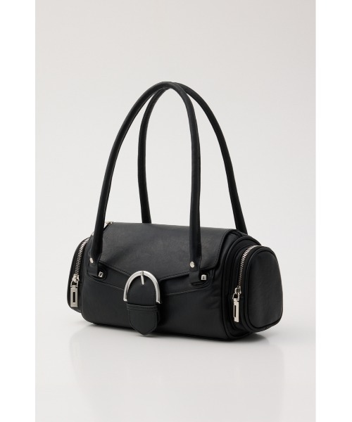 MOUSSY（マウジー）の「METAL ACCENT バッグ（ショルダーバッグ・レディース・キナリ/ブラック/ブラウン・FREE）」の4枚目の写真