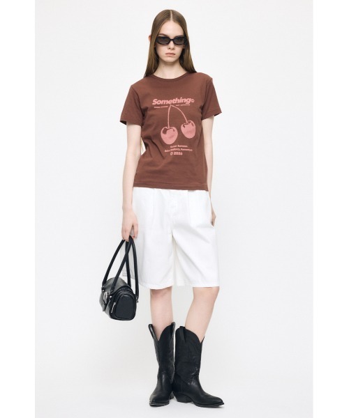 MOUSSY（マウジー）の「METAL ACCENT バッグ（ショルダーバッグ・レディース・キナリ/ブラック/ブラウン・FREE）」の8枚目の写真