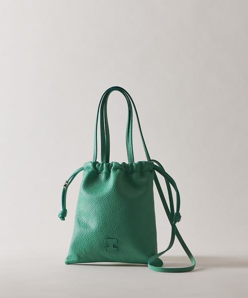 IACUCCI(イアクッチ)の「【予約】グラーノ 2WAYTOTE CERVO(ショルダーバッグ・レディース・グリーン/オレンジ/アイボリー/キャメル/チャコールグレー・FREE)」の3枚目の写真