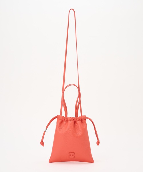 IACUCCI(イアクッチ)の「【予約】グラーノ 2WAYTOTE CERVO(ショルダーバッグ・レディース・グリーン/オレンジ/アイボリー/キャメル/チャコールグレー・FREE)」の7枚目の写真