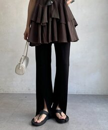 追加 Warm Zip レギンス パンツ（その他パンツ）｜Deuxieme Classe