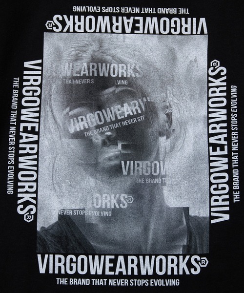 VIRGOwearworks（ヴァルゴウェアワークス）の「AFTERIMAGE LST（Tシャツ/カットソー・メンズ・ホワイト/ブラック・2/3/4/5）」の7枚目の写真