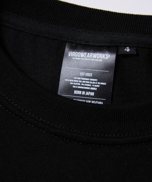 VIRGOwearworks（ヴァルゴウェアワークス）の「AFTERIMAGE LST（Tシャツ/カットソー・メンズ・ホワイト/ブラック・2/3/4/5）」の8枚目の写真