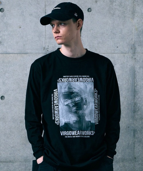 VIRGOwearworks（ヴァルゴウェアワークス）の「AFTERIMAGE LST（Tシャツ/カットソー・メンズ・ホワイト/ブラック・2/3/4/5）」の9枚目の写真