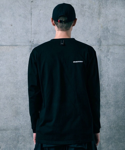 VIRGOwearworks（ヴァルゴウェアワークス）の「AFTERIMAGE LST（Tシャツ/カットソー・メンズ・ホワイト/ブラック・2/3/4/5）」の10枚目の写真