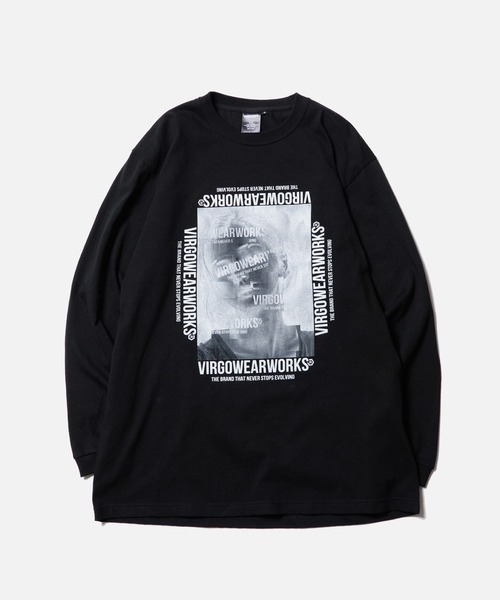 VIRGOwearworks（ヴァルゴウェアワークス）の「AFTERIMAGE LST（Tシャツ/カットソー・メンズ・ホワイト/ブラック・2/3/4/5）」の3枚目の写真