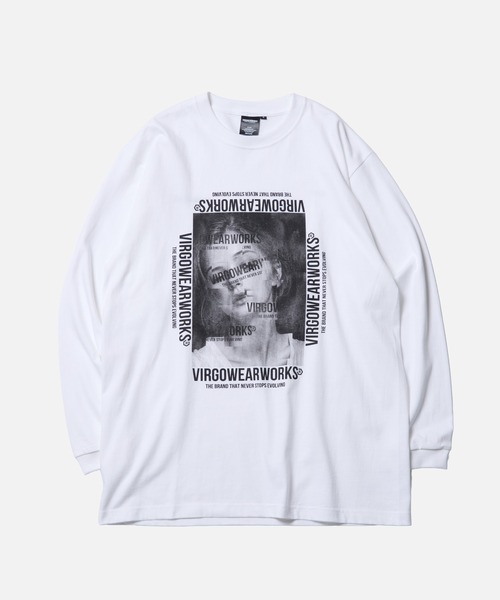 VIRGOwearworks（ヴァルゴウェアワークス）の「AFTERIMAGE LST（Tシャツ/カットソー・メンズ・ホワイト/ブラック・2/3/4/5）」の4枚目の写真