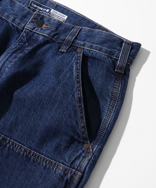 Carhartt(カーハート)の「【Carhartt/カーハート】Loose Fit Double Front Utility Logger Jean/ルーズフィット ダブルフロント ユーティリティ ロガージーンズ(デニムパンツ・メンズ・ブルー・W36xL32/W32xL32)」の20枚目の写真