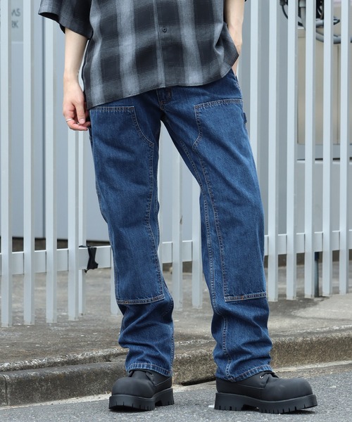 Carhartt(カーハート)の「【Carhartt/カーハート】Loose Fit Double Front Utility Logger Jean/ルーズフィット ダブルフロント ユーティリティ ロガージーンズ(デニムパンツ・メンズ・ブルー・W36xL32/W32xL32)」の3枚目の写真