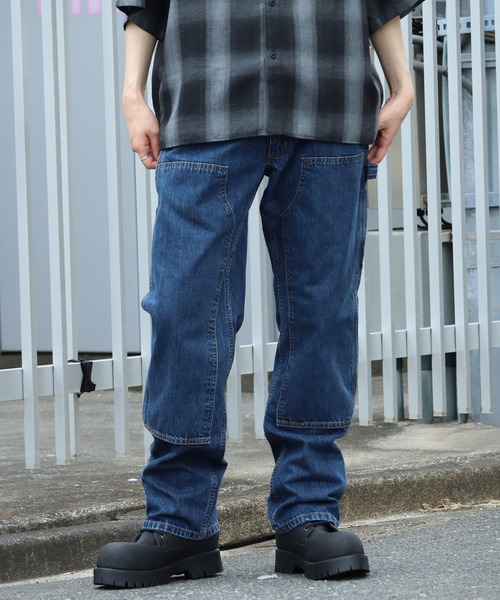 Carhartt(カーハート)の「【Carhartt/カーハート】Loose Fit Double Front Utility Logger Jean/ルーズフィット ダブルフロント ユーティリティ ロガージーンズ(デニムパンツ・メンズ・ブルー・W36xL32/W32xL32)」の2枚目の写真