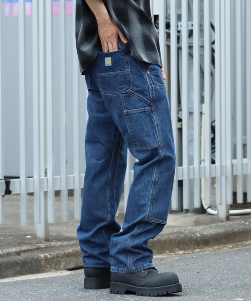 Carhartt(カーハート)の「【Carhartt/カーハート】Loose Fit Double Front Utility Logger Jean/ルーズフィット ダブルフロント ユーティリティ ロガージーンズ(デニムパンツ・メンズ・ブルー・W36xL32/W32xL32)」の4枚目の写真