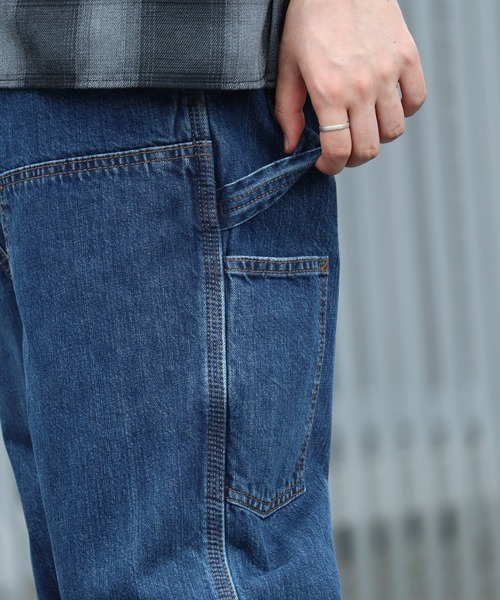 Carhartt(カーハート)の「【Carhartt/カーハート】Loose Fit Double Front Utility Logger Jean/ルーズフィット ダブルフロント ユーティリティ ロガージーンズ(デニムパンツ・メンズ・ブルー・W36xL32/W32xL32)」の7枚目の写真