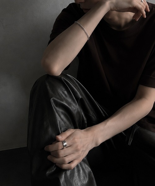 NILWAY(ニルウェイ)の「ステンレス スリム&ワイドマルチチェーンブレスレット(ブレスレット・メンズ・シルバー系その他2/シルバー系その他3/シルバー・FREE)」の12枚目の写真