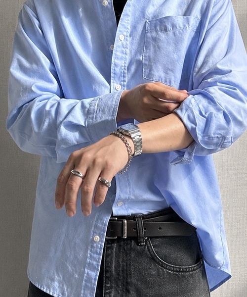 NILWAY(ニルウェイ)の「ステンレス スリム&ワイドマルチチェーンブレスレット(ブレスレット・メンズ・シルバー系その他2/シルバー系その他3/シルバー・FREE)」の16枚目の写真