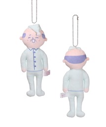 Anuenue（アヌエヌエ）の「ぬいぐるみマスコット『ゆる～いおじさん』（キーホルダー）」