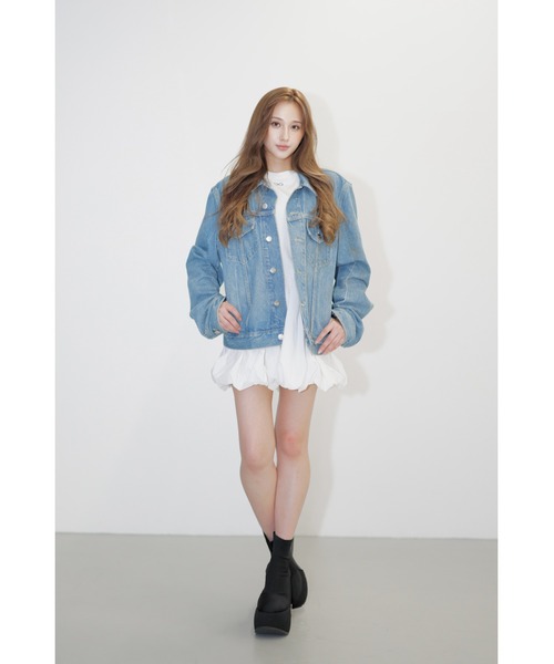 SHEL’TTER（シェルター）の「インフィニティーバルーンワンピース（ワンピース・レディース・ネイビー系/ホワイト・M/S）」の18枚目の写真
