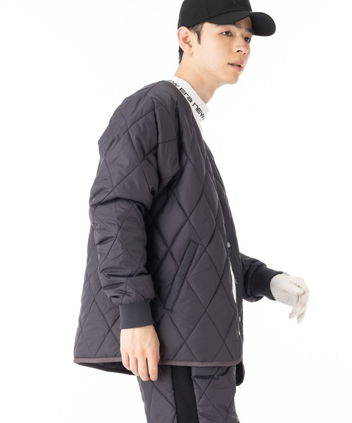 NEW ERA(ニューエラ)の「ニューエラ ゴルフ キルティングジャケット 中綿(その他アウター・メンズ・グレー・S)」の5枚目の写真