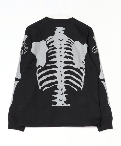 mastermind JAPAN(マスターマインド)の「mastermind(マスターマインド) MASTERMIND×VANSON BONE L/S TEE(Tシャツ/カットソー・メンズ・ブラック・M/XL)」の2枚目の写真