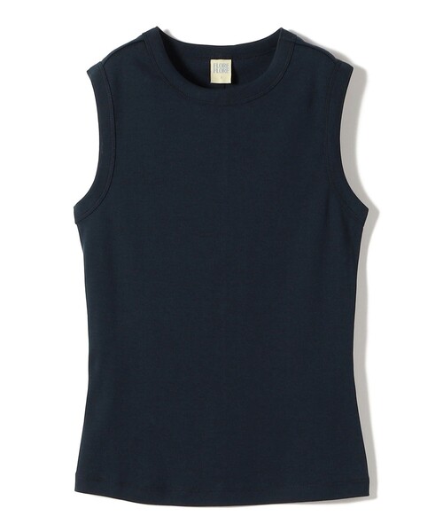SHIPS（シップス）の「FLORE FLORE: ESME TANK（タンクトップ・レディース・ネイビー/ブラック/ホワイト・ONE SIZE）」の3枚目の写真