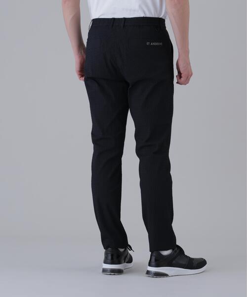 St ANDREWS（セントアンドリュース）の「【St ANDREWS】【ストレッチ】格子ジャガードパンツ (MENS)（その他パンツ・メンズ・ブラック/ホワイト・LL/L/M）」の6枚目の写真