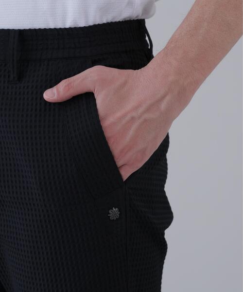 St ANDREWS（セントアンドリュース）の「【St ANDREWS】【ストレッチ】格子ジャガードパンツ (MENS)（その他パンツ・メンズ・ブラック/ホワイト・LL/L/M）」の8枚目の写真