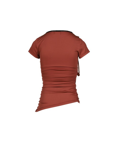 Seivson(セイヴソン)の「T-SHIRTS(Tシャツ/カットソー・レディース・レッド/ブラック・MEDIUM/SMALL)」の7枚目の写真