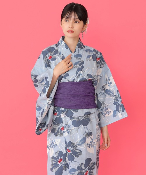 セール】Casselini(キャセリーニ)浴衣セット(浴衣+帯)(浴衣 セール】Casselini(キャセリーニ)浴衣セット(浴衣+帯)(浴衣