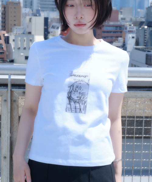 MIUKI(ミユキ)の「Reshiito Basic Tee (White / Slim)(Tシャツ/カットソー・レディース・その他・1/2)」の1枚目の写真