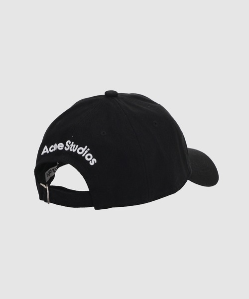 Acne Studios(アクネストゥディオズ)の「AC-UX-HATS000002(キャップ・メンズ・ブラック・ONE SIZE)」の2枚目の写真
