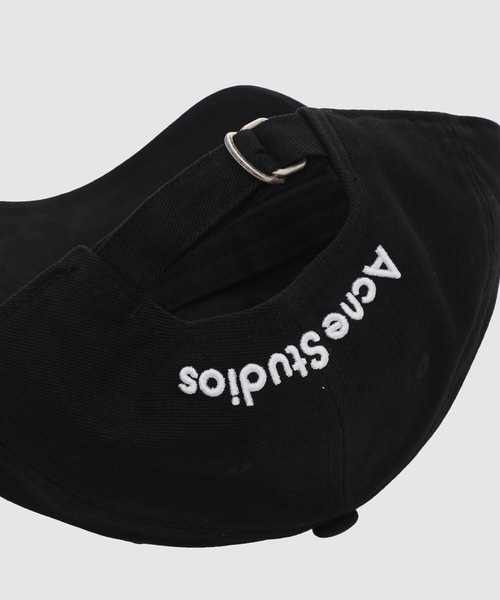 Acne Studios(アクネストゥディオズ)の「AC-UX-HATS000002(キャップ・メンズ・ブラック・ONE SIZE)」の4枚目の写真