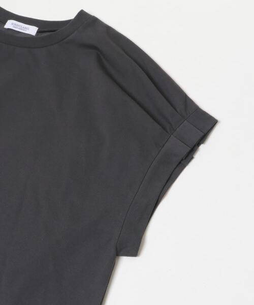 URBAN RESEARCH Sonny Label（アーバンリサーチサニーレーベル）の「接触冷感タックスリーブプルオーバー（Tシャツ/カットソー・レディース・オフホワイト/チャコールグレー/レッド系その他・FREE）」の8枚目の写真