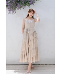 Bellina Ruffled Long Dress