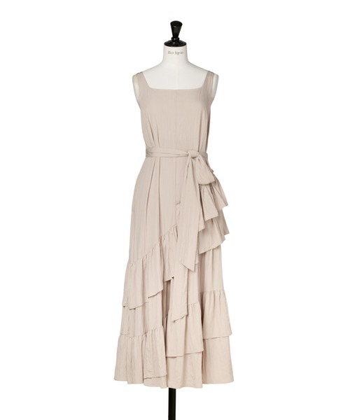 Her lip to（ハーリップトゥー）の「Bellina Ruffled Long Dress（ワンピース・レディース・ローズ/ベージュ系・S/M）」の20枚目の写真