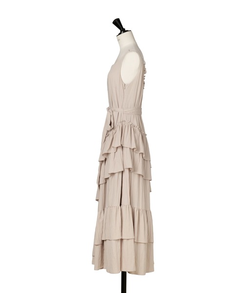 Her lip to（ハーリップトゥー）の「Bellina Ruffled Long Dress（ワンピース・レディース・ローズ/ベージュ系・S/M）」の21枚目の写真