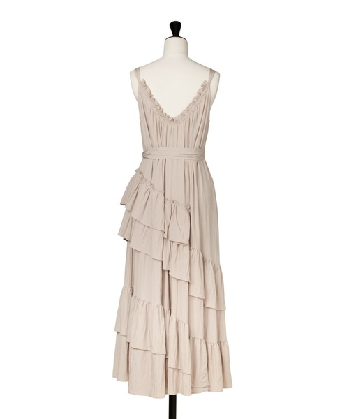 Her lip to（ハーリップトゥー）の「Bellina Ruffled Long Dress（ワンピース・レディース・ローズ/ベージュ系・S/M）」の22枚目の写真