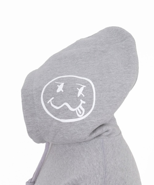 seventy seven(セブンティセブン)の「mpa4179- heavy oz brushed lining hoodie (monogram) パーカー(7726W230)(パーカー・メンズ・ブラック/オフホワイト/トップグレー・S/M/L/XL)」の21枚目の写真