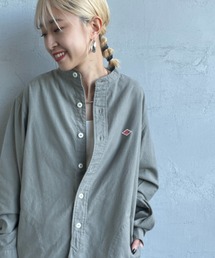DANTON | [DANTON/ダントン] コットンフランネル バンドカラーシャツ(シャツ/ブラウス)