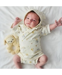 10mois（ディモワ）の「【10mois(ディモワ)】&Star PATTO SATTO HADAGI くっつくクロス 50-60・60-70cm（肌着）」