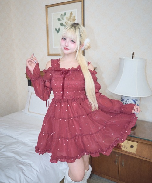 Lovilyn（ラヴィリン）の「アイドルワンピース new ver.（ワンピース・レディース・ピンク/ブルー/レッド・FREE）」の16枚目の写真