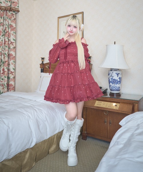 Lovilyn（ラヴィリン）の「アイドルワンピース new ver.（ワンピース・レディース・ピンク/ブルー/レッド・FREE）」の18枚目の写真