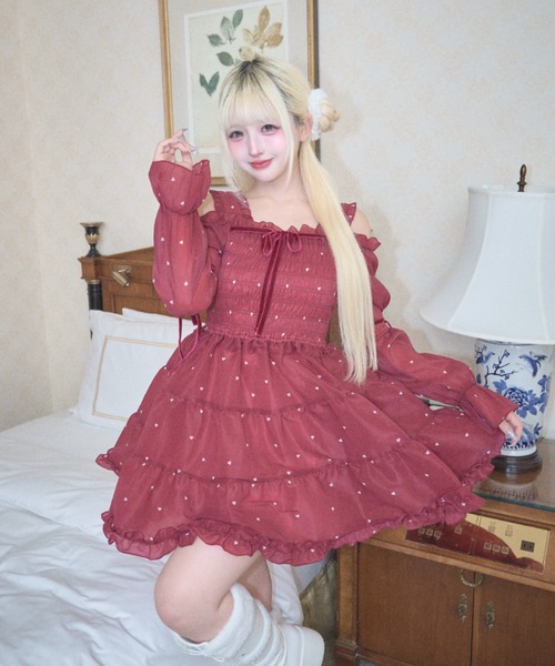 Lovilyn（ラヴィリン）の「アイドルワンピース new ver.（ワンピース・レディース・ピンク/ブルー/レッド・FREE）」の14枚目の写真