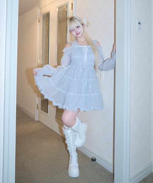 Lovilyn（ラヴィリン）の「アイドルワンピース new ver.（ワンピース・レディース・ピンク/ブルー/レッド・FREE）」の9枚目の写真
