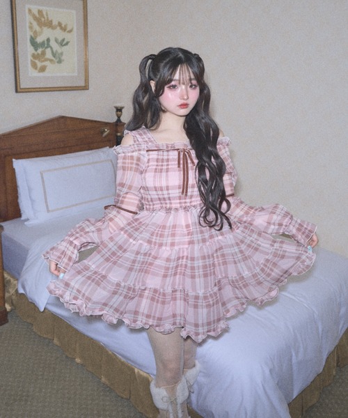 Lovilyn（ラヴィリン）の「アイドルワンピース new ver.（ワンピース・レディース・ピンク/ブルー/レッド・FREE）」の21枚目の写真