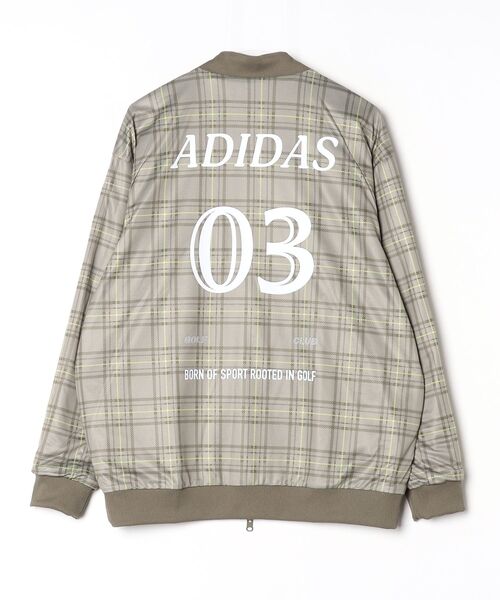 adidas(アディダス)の「ウーブン スイングトップ ジャケット【adidas Golf/アディダスゴルフ】(ブルゾン・メンズ・グリーン・XX-LARGE/LARGE/MEDIUM/SMALL/X-LARGE)」の9枚目の写真