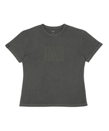 KZM（ケージエム）の「グラフィック半袖Tシャツ チャコール（Tシャツ/カットソー）」