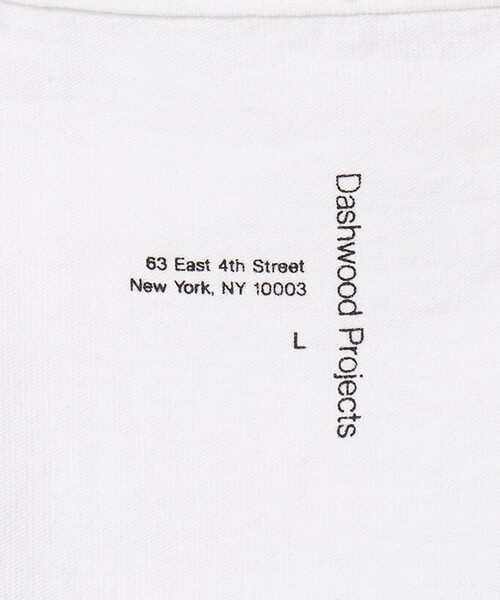 Steven Alan(スティーブンアラン)の「<Dashwood Projects × Steven Alan> Pamela.S/Tシャツ(Tシャツ/カットソー・メンズ・ホワイト・M/L)」の8枚目の写真